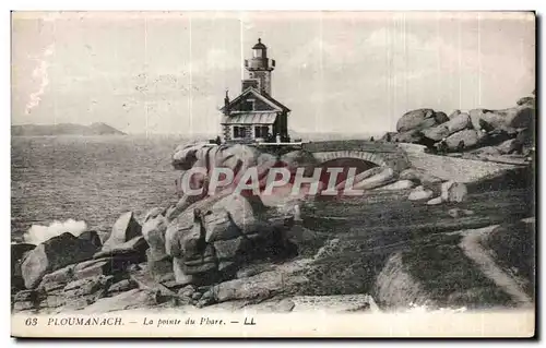 Ansichtskarte AK Ploumanac h La Pointe du Phare