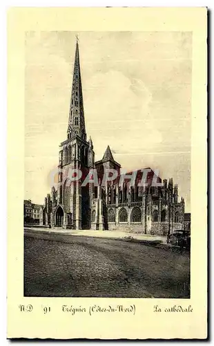 Cartes postales Treguier La Cathedrale