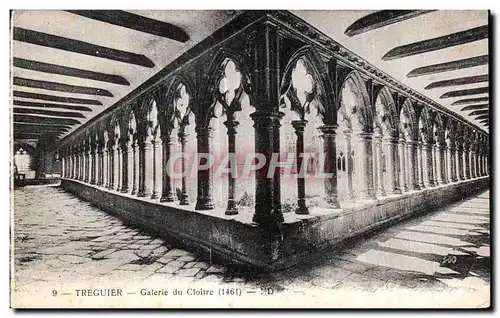 Cartes postales Treguier Galerie du Cloitre