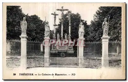 Cartes postales Treguier Le Calvaire de Reparation