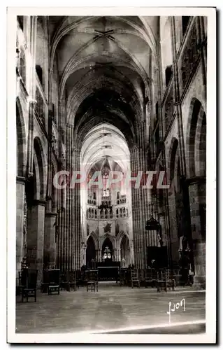 Cartes postales Treguier Interieur de La Cathedrale