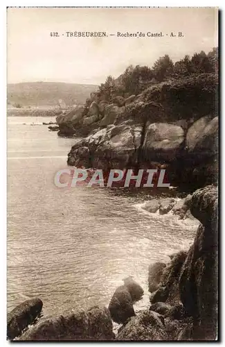 Cartes postales Trebeurden Rochers du Castel