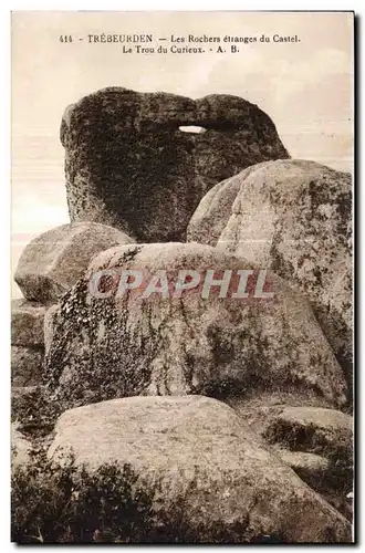 Cartes postales Trebeurden Les Rochers ettranges du Castel