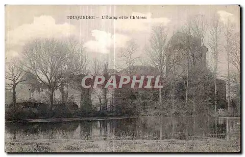 Cartes postales Tonquedec L Etang et le Chateau