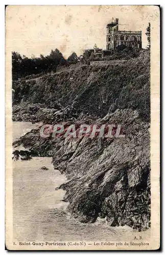 Cartes postales Saint Quay Les Falaises Prise du Semaphore