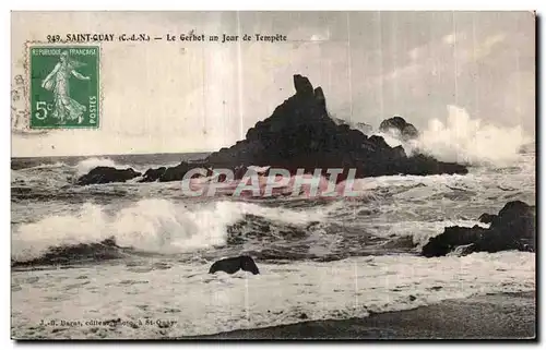 Cartes postales Saint Quay Le Gerbet un Jour de Tempete