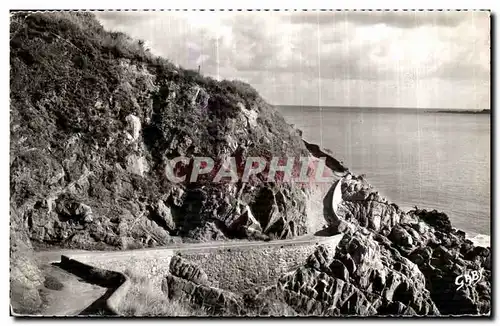 Cartes postales Saint Quay Portrieux Le Sentier de la Corinche Promenade Favorite des Baigneurs et l lle Harbour