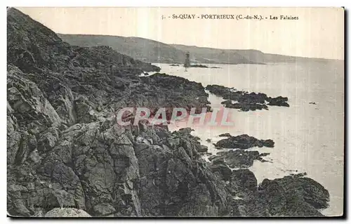 Cartes postales Saint Quay Portrieux Les Falaises