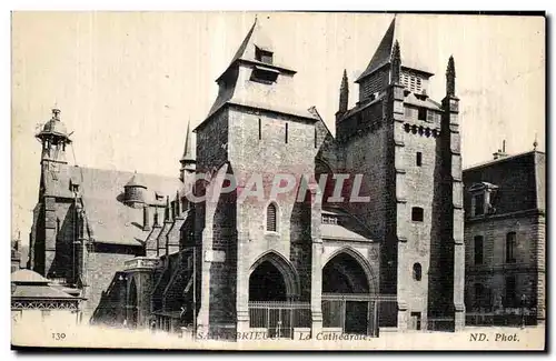 Cartes postales Saint Brieuc La Cathedrale