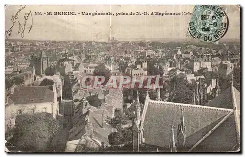 Cartes postales St Brieuc Vue generale Prise de