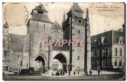 Cartes postales Saint Brieuc La Cathedrale