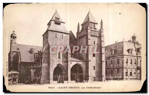 Cartes postales Saint Brieuc La Cathedrale