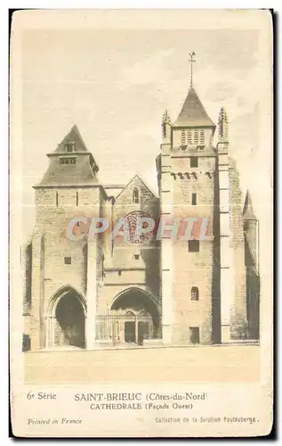 Cartes postales Saint Brieuc La Cathedrale