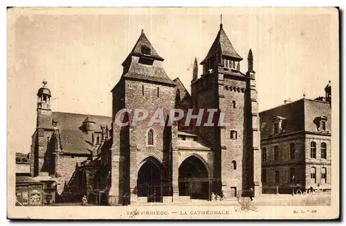 Cartes postales Saint Brieuc La Cathedrale