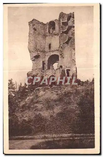 Cartes postales Saint Brieuc La Tour de Cresson Pres Restes d Une ancienne forteresse