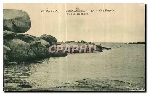 Cartes postales Tregastel Le Coz Pors et Ses Rochers