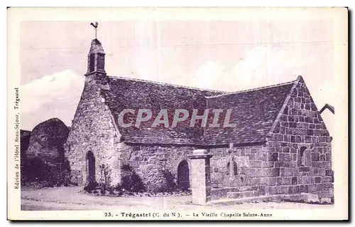 Ansichtskarte AK Tregastel La Vieille Chapelle Sainte Anne