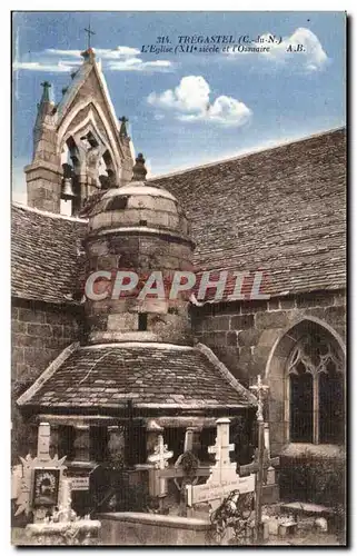 Cartes postales Tregastel L Eglise et l Ossuaire