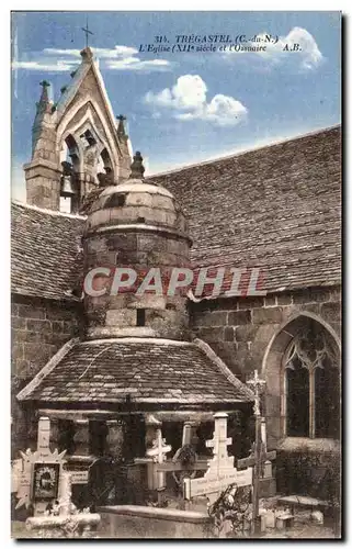 Cartes postales Tregastel L Eglise et l Ossuaire