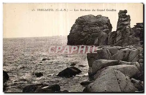 Cartes postales Tregastel Les Rochers du Grand Gouffre