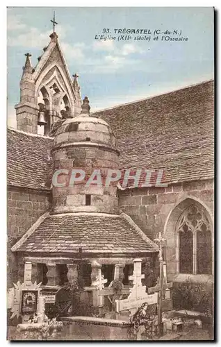 Cartes postales Tregastel L Eglise et I Ossuaire