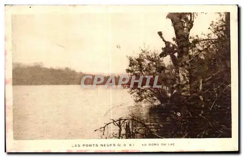 Ansichtskarte AK Les Ponts Neufs Au Bord Du Lac