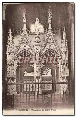 Cartes postales Treouier Tombeau de Saint Yves