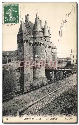 Cartes postales Chateau de Vitre Le Chatelet