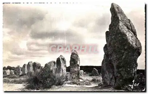 Cartes postales Carnac Monuments megalithiques