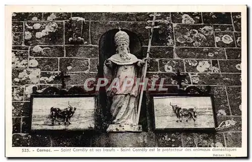 Cartes postales Carnoc Saint Cornely et ses Boeufs Cornely est le Protecteur des