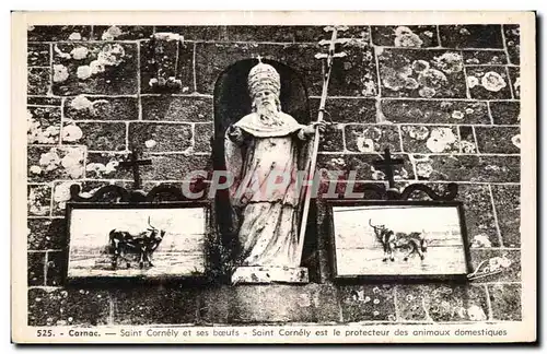 Cartes postales Carnoc Saint Cornely et ses Boeufs Cornely est le Protecteur des