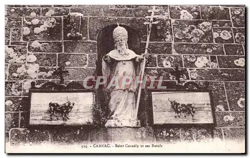 Cartes postales Carnac Saint Cornely et ses Boeufs