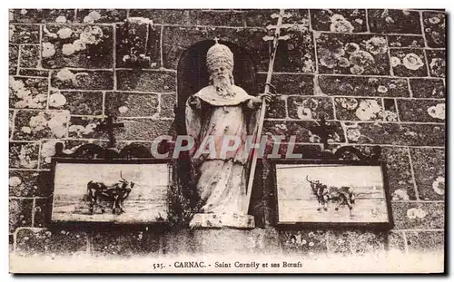 Cartes postales Carnac Saint Cornely et ses Boeufs