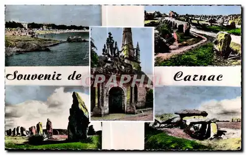 Cartes postales Souvenir de Carnac