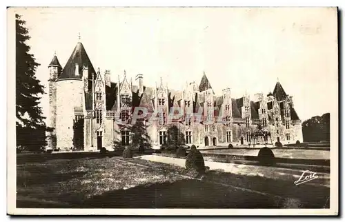 Ansichtskarte AK Josselin Le Chateau Facade interieure