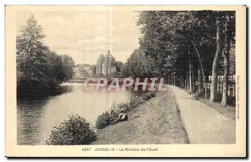 Cartes postales Josselin La Riviere de I Oust