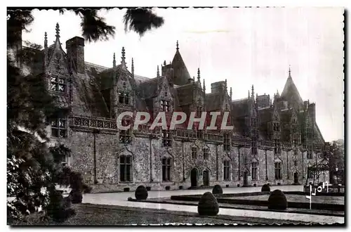 Ansichtskarte AK Josselin (Morbihan) Facade interieure du Chateau donnant sur la Cour d Honneur