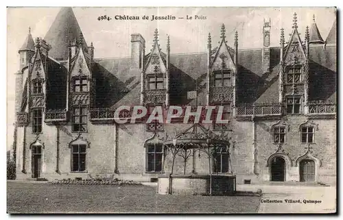 Cartes postales Chateau de Josselin Le Poits