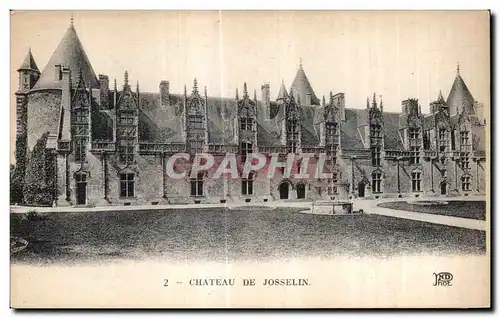 Cartes postales Cahteau De Josselin
