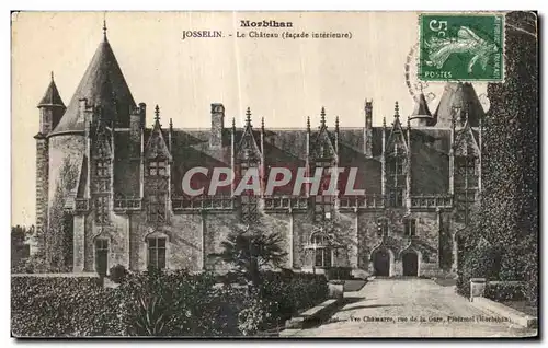 Ansichtskarte AK Morbihan Josselin Le Chateau (facade interieure)