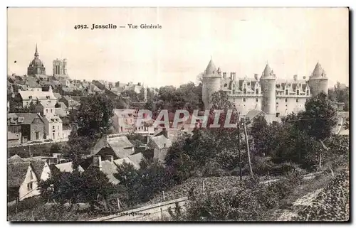 Cartes postales Josselin Vue Generale