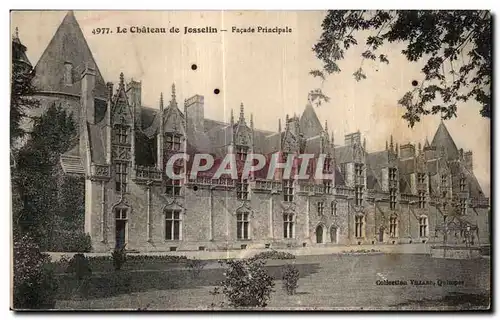 Ansichtskarte AK Le Chateau de Josselin Facade Principale