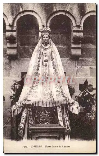 Cartes postales Josselin Notre Dame du Roncier