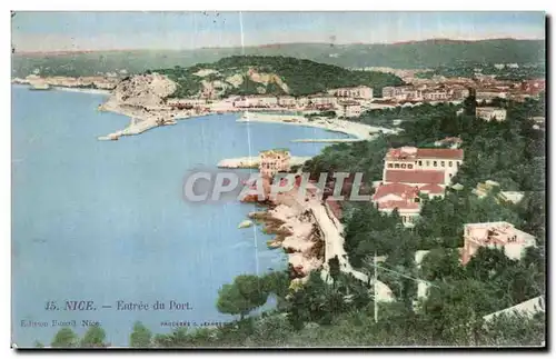 Cartes postales Nice Entree du Port