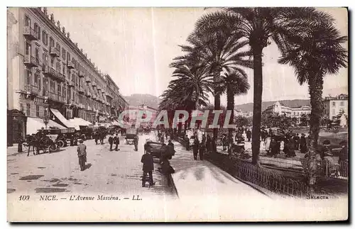 Cartes postales Nice L Avenue Massena