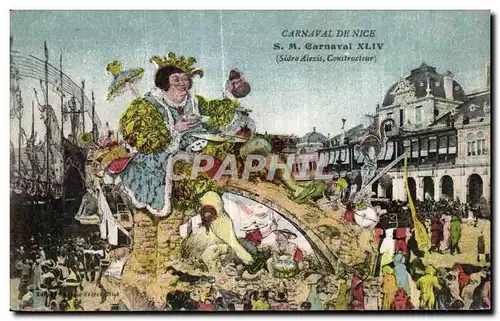 Cartes postales Carnaval De Nice Carnaval XLIV (Sidro Aiexis Constructure)