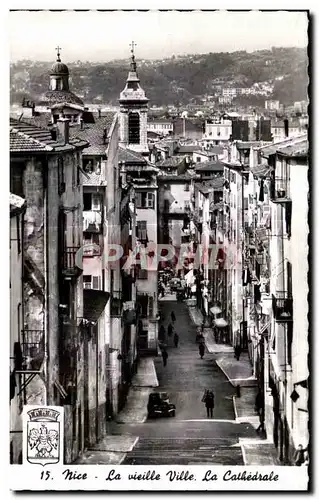 Cartes postales Nice La vieille Ville La Cathedrale