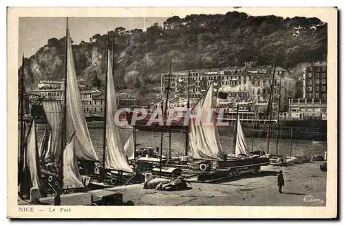 Cartes postales Nice Le Port Bateaux