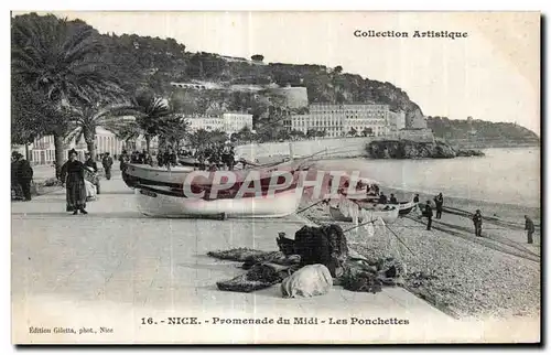 Ansichtskarte AK Nice Promenade du Midi Les Ponchettes