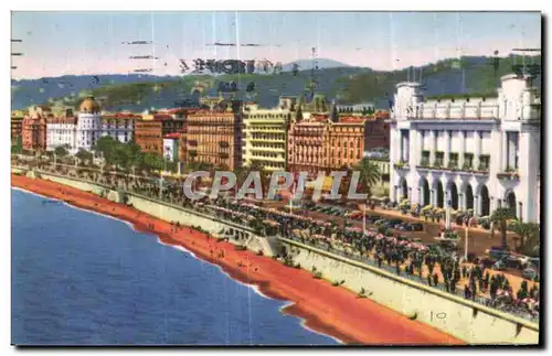 Cartes postales Nice La Promenade des Anglais